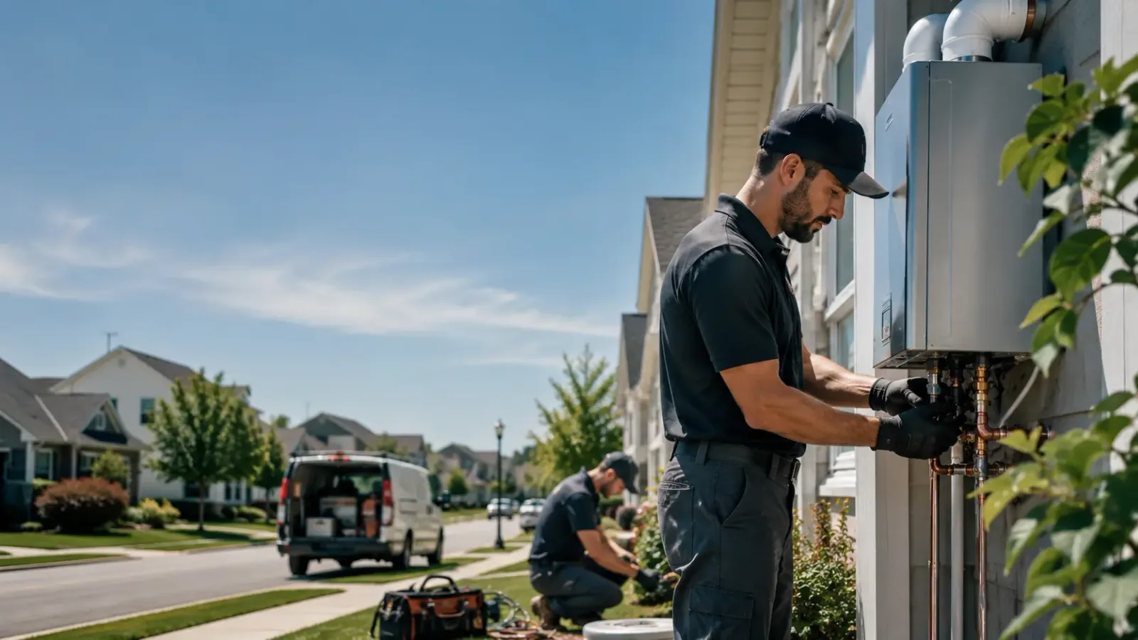 Tankless Water Heater Installation in Conger, MN